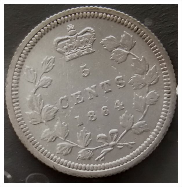 New-Brunswick-5-Cent-1864
